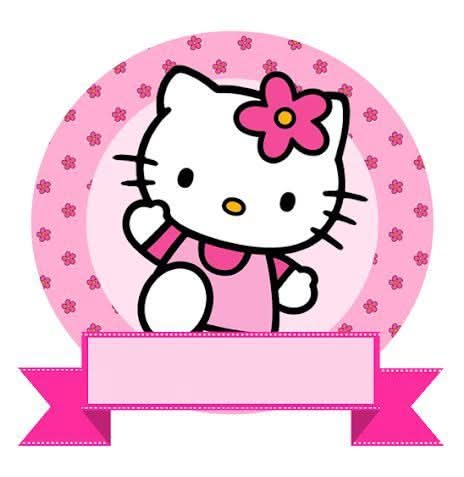 Imagine comestibila, vafa sau icing, format A4, Hello Kitty - Naty Shop 