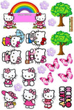 Imagine comestibila, vafa sau icing, format A4, Hello Kitty - Naty Shop 