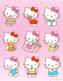 Imagine comestibila, vafa sau icing, format A4, Hello Kitty - Naty Shop 