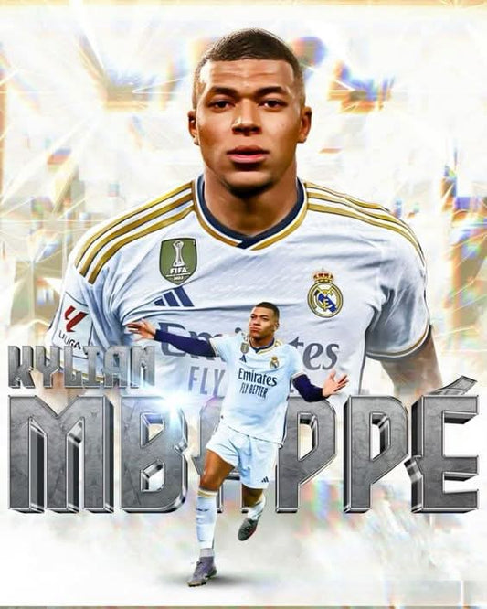 Imagine comestibila, vafa sau icing, Fotbal, Mbappe - Naty Shop 