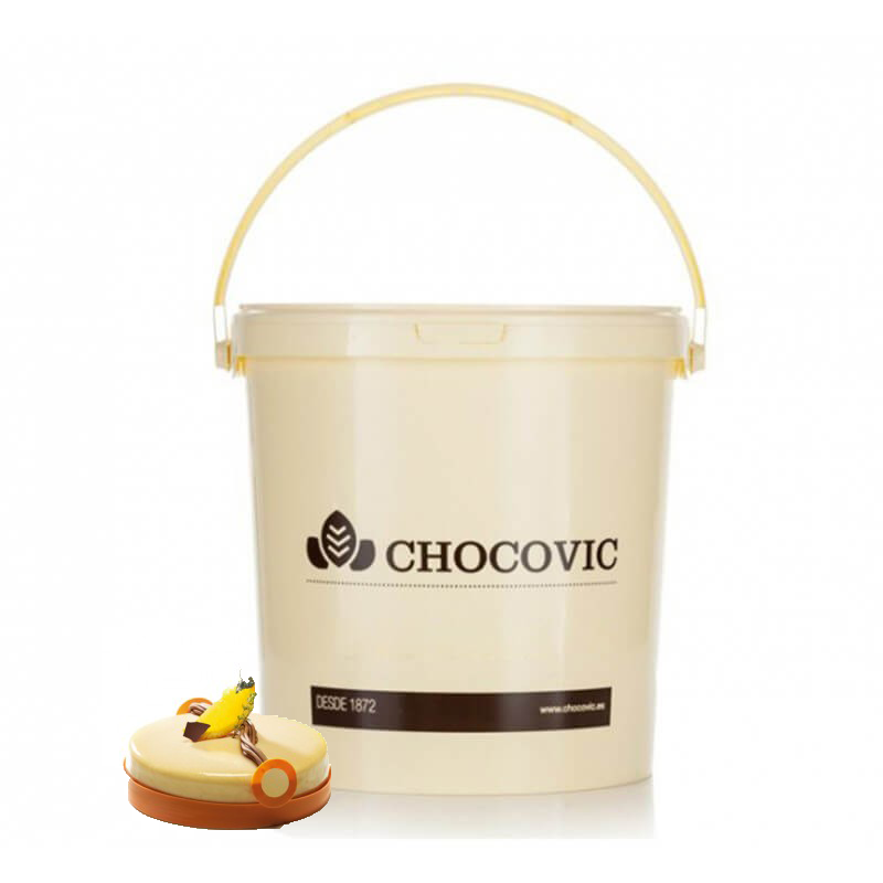 Barry Callebaut Chocovic Made, glaçage au chocolat blanc