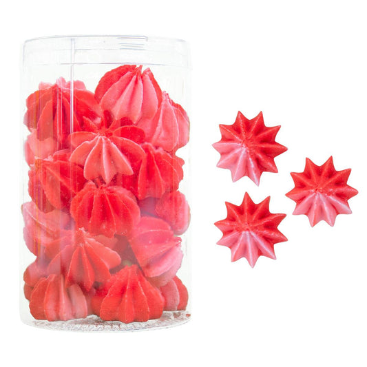 Edible decoration set for decorating, 25 marshmallows