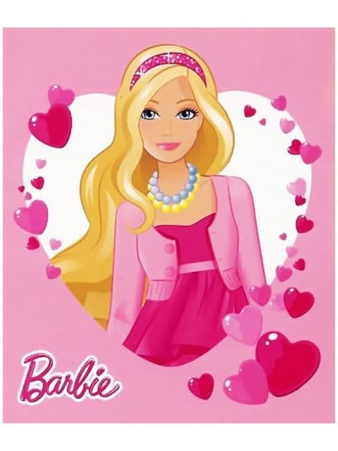 Imagine comestibila, vafa, format A4, Barbie - Nati Shop