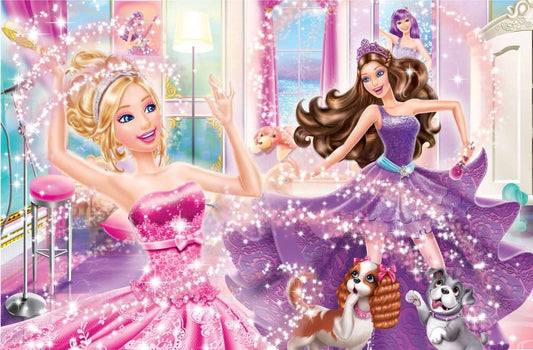 Imagine comestibila, vafa, format A4, Barbie - Nati Shop