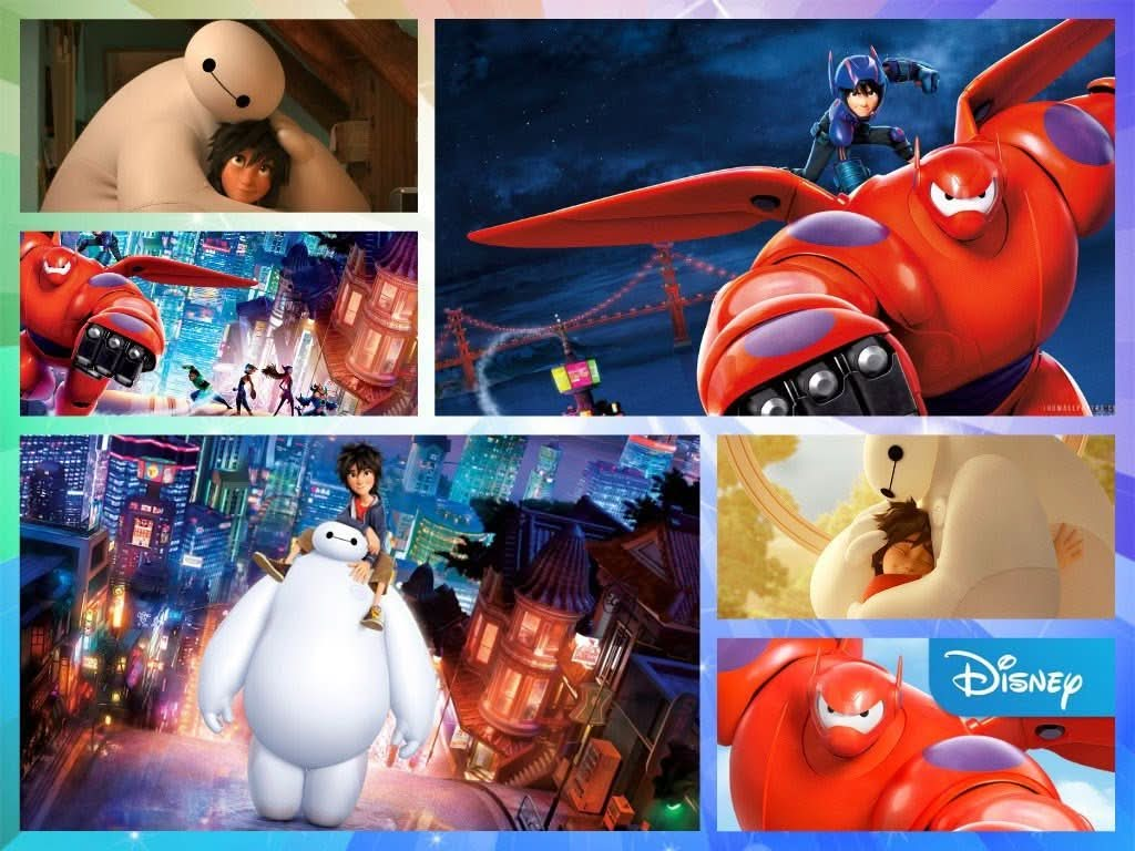 Imagine comestibila, vafa, format A4, Baymax - Nati Shop