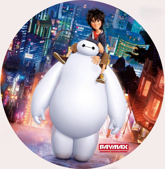 Imagine comestibila, vafa, format A4, Baymax - Nati Shop