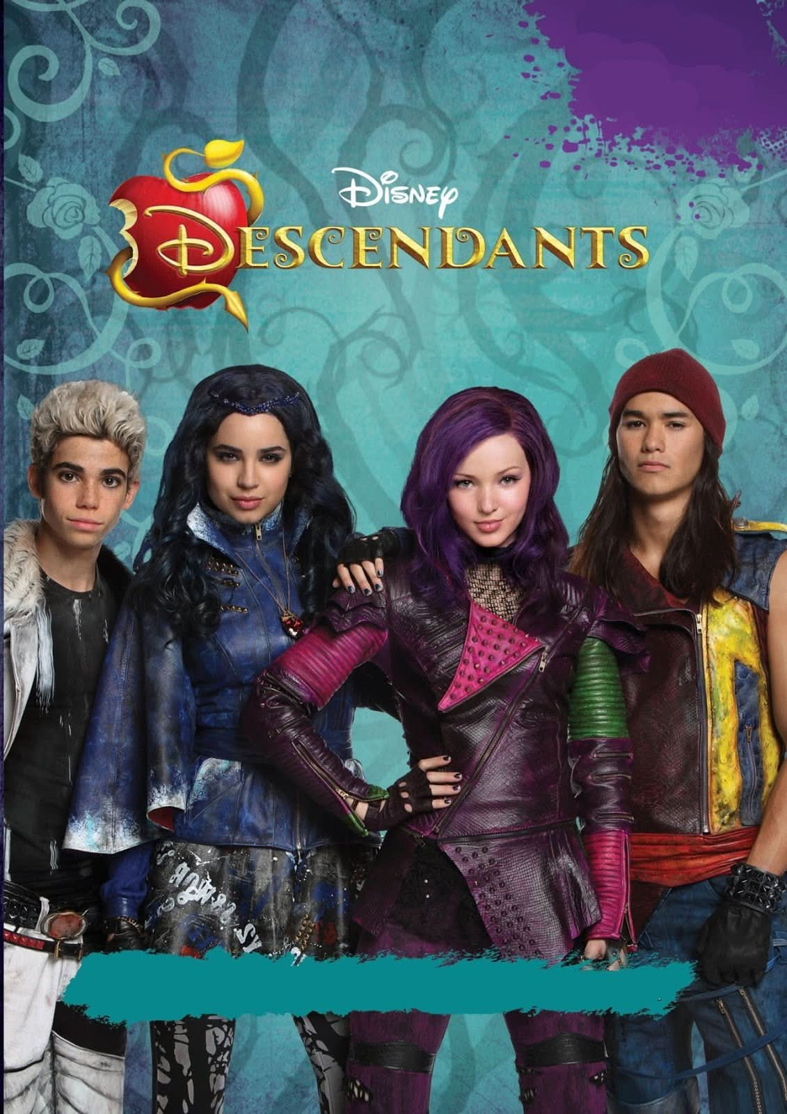 Imagine comestibila, vafa, format A4, Descendants - Nati Shop