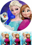 Imagine comestibila, vafa, format A4, Frozen - Nati Shop