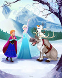 Imagine comestibila, vafa, format A4, Frozen - Nati Shop