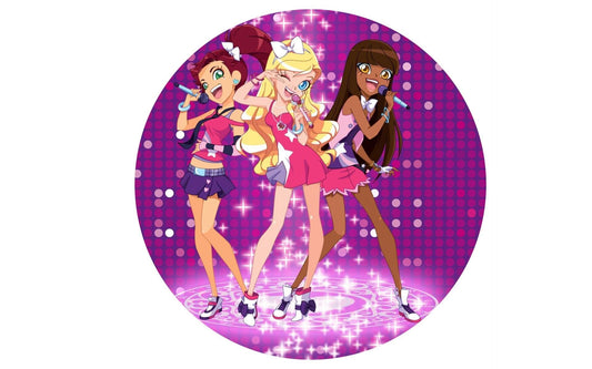 Imagine comestibila, vafa, format A4, Lolirock - Nati Shop