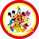 Imagine comestibila, vafa, format A4, Mickey Mouse Club - Nati Shop