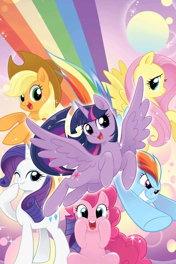 Imagine comestibila, vafa, format A4, My Little Pony - Nati Shop