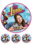 Imagine comestibila, vafa, format A4, Soy Luna - Nati Shop