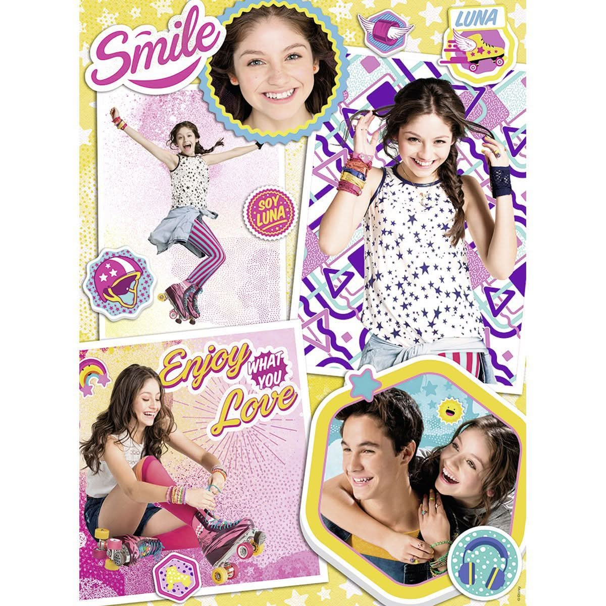 Imagine comestibila, vafa, format A4, SOY LUNA - Nati Shop