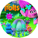 Imagine comestibila, vafa, format A4, Trolls - Nati Shop