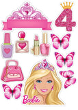 Imagine comestibila, vafa sau icing, format A4, Barbie - Nati Shop