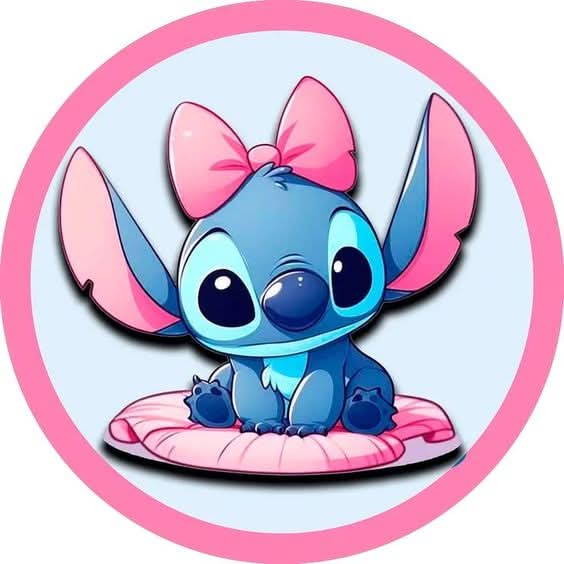 Imagine comestibila, vafa sau icing, format A4, Lilo and Stitch - Nati Shop