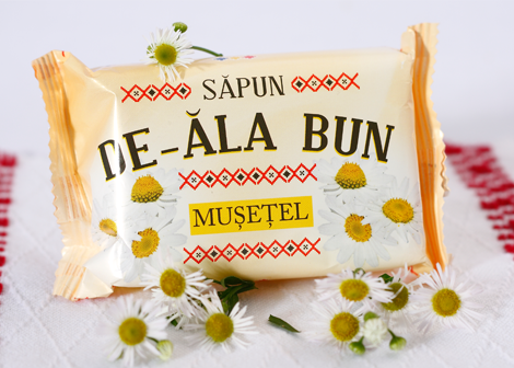 De-Ala Bun solid soap, chamomile, 90 g