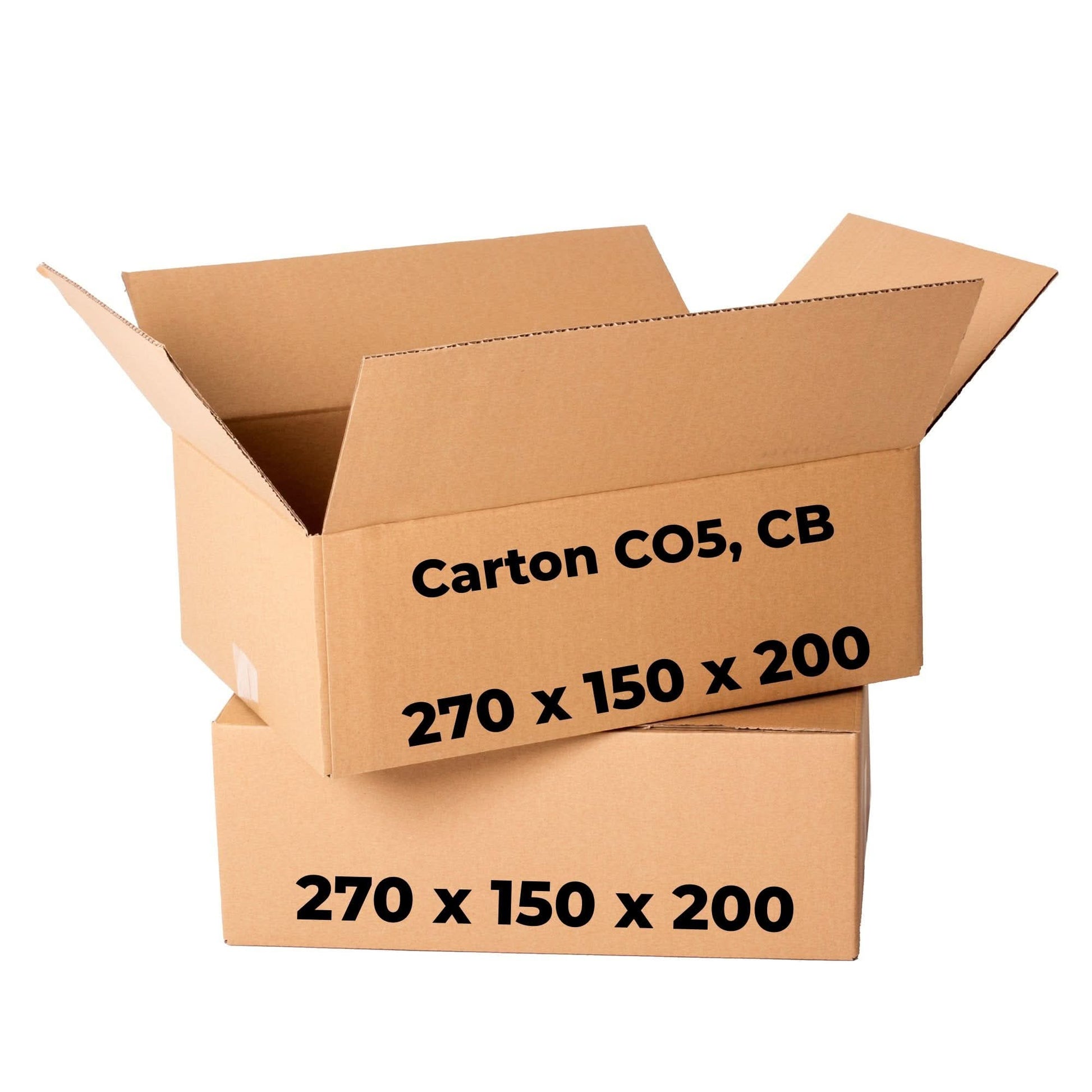 Set 20 cutii carton CO5, CB, 270 x 150 x 200 - Nati Shop