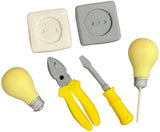 Set 6 decoratiuni comestibile din zahar, Electrician - Nati Shop